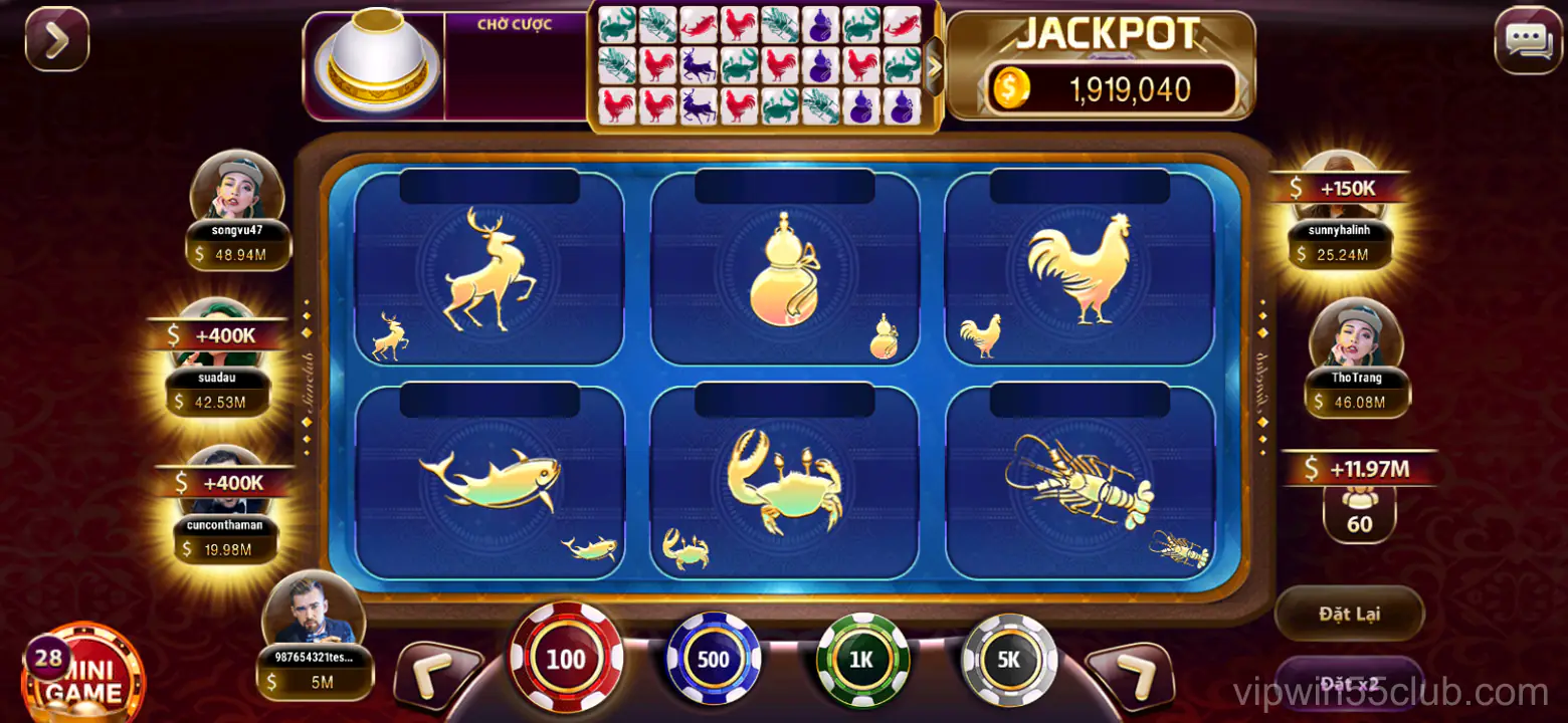 Giao diện nạp rút tiền an toàn tại game win55 club